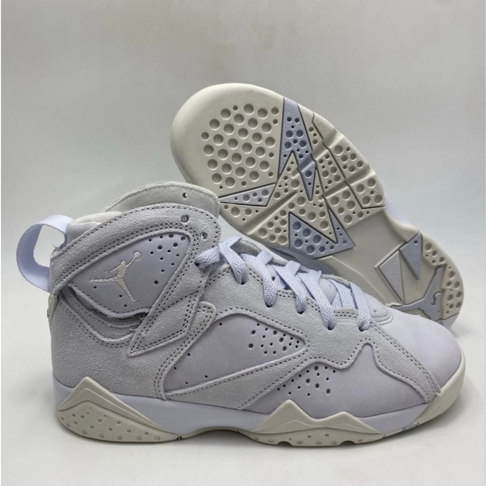 Nike Air Jordan 7 Retro Cobalt Bliss Sail White DV2255-400 Size 5.5y Womens 7